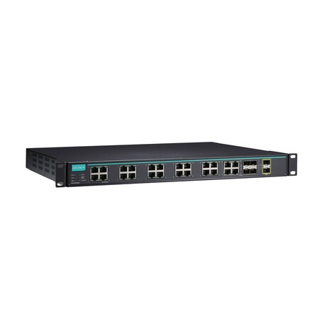 Moxa Layer 2 Full Gigabit Mgd Eth. Swtch, M1Icsg7526A4Gtxsfp2X ICS-G7526A-4GTXSFP-2XG-HV-HV